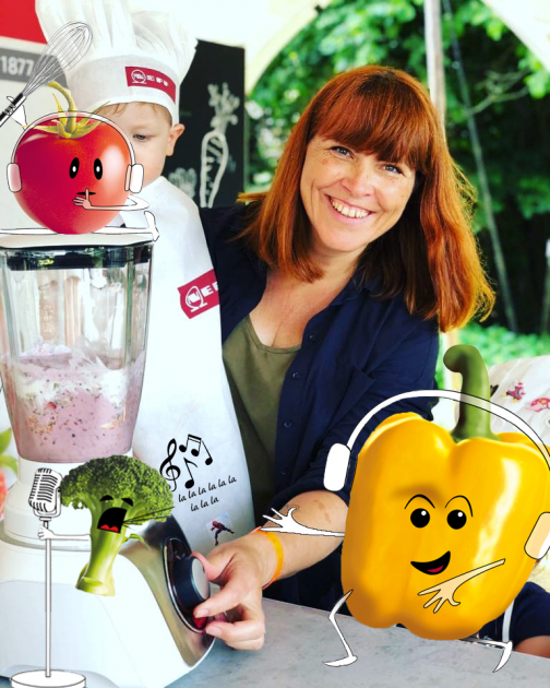 TasteofAMS2018_Susan met groentefiguurtjes NEFF