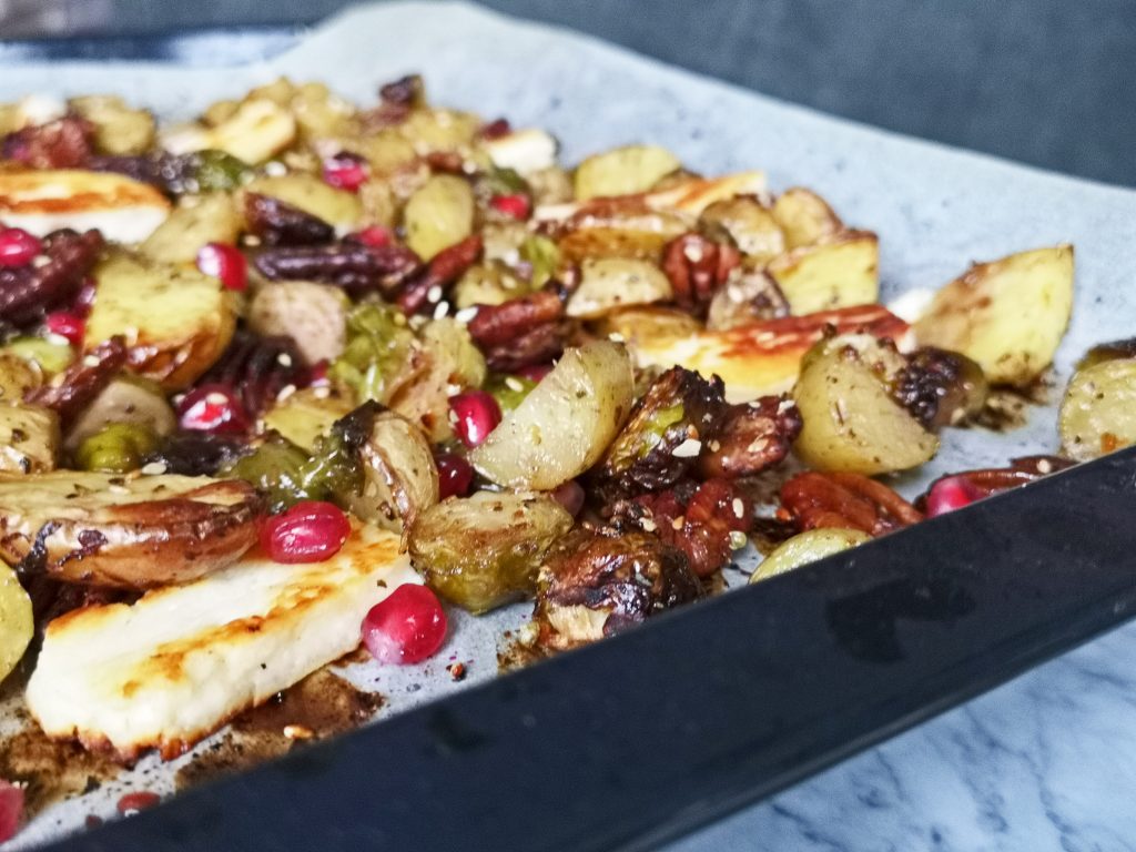 traybake spruitjes