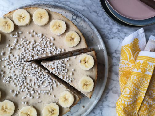 cheesecake banaan gestampte muisjes Smulpaapje