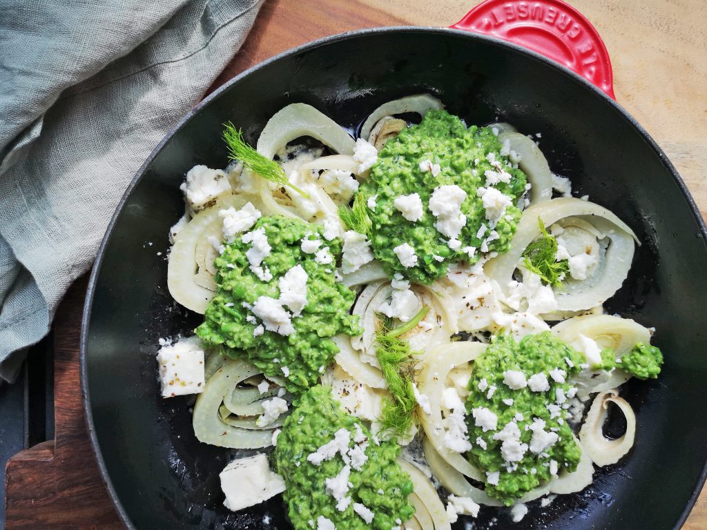 snelle vega salade met venkel