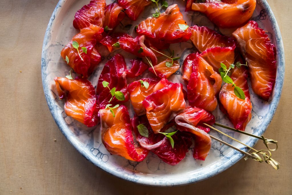 gravad lax borreltijd
