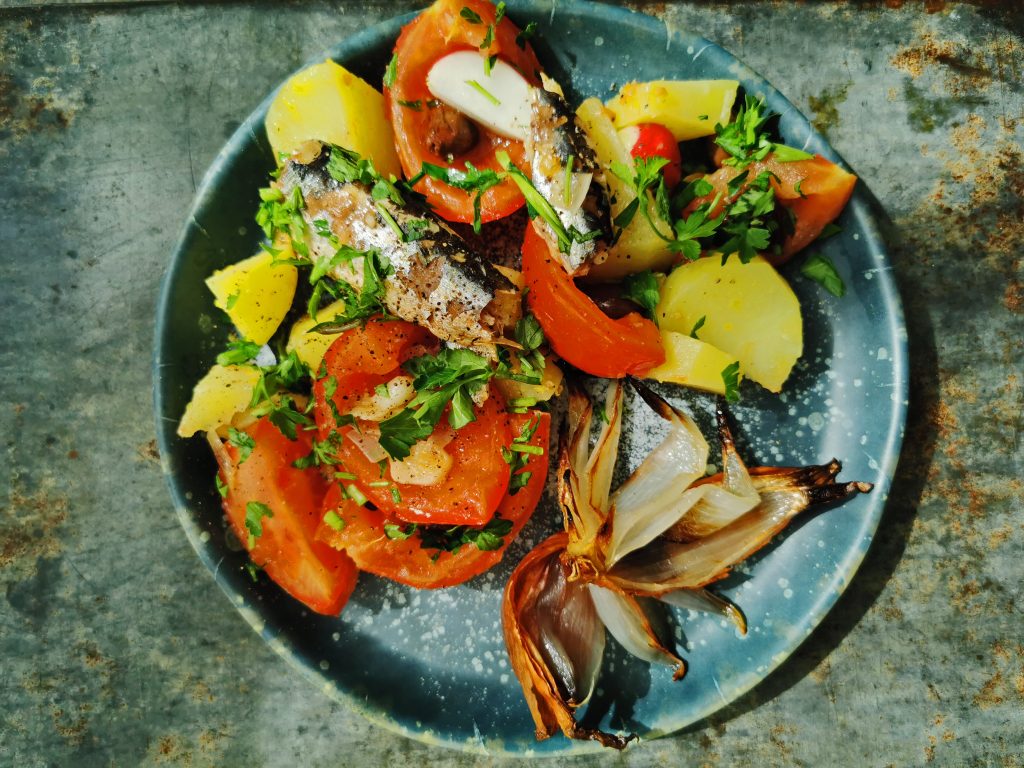 aardappelsalade snel klaar