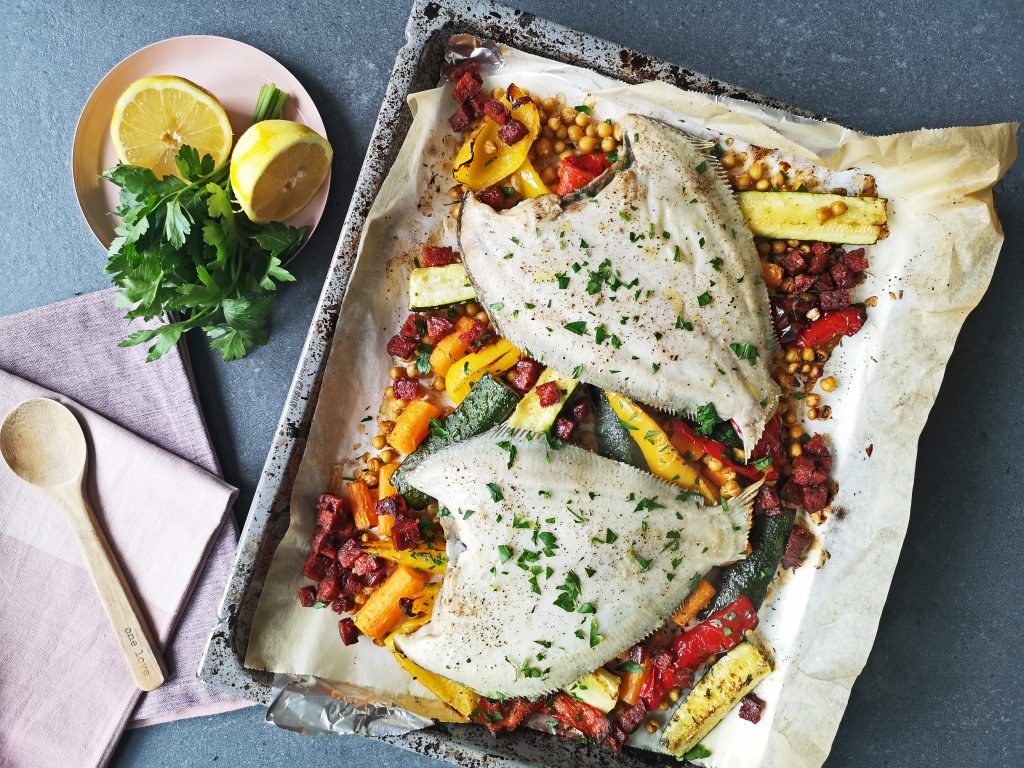 vis uit de oven