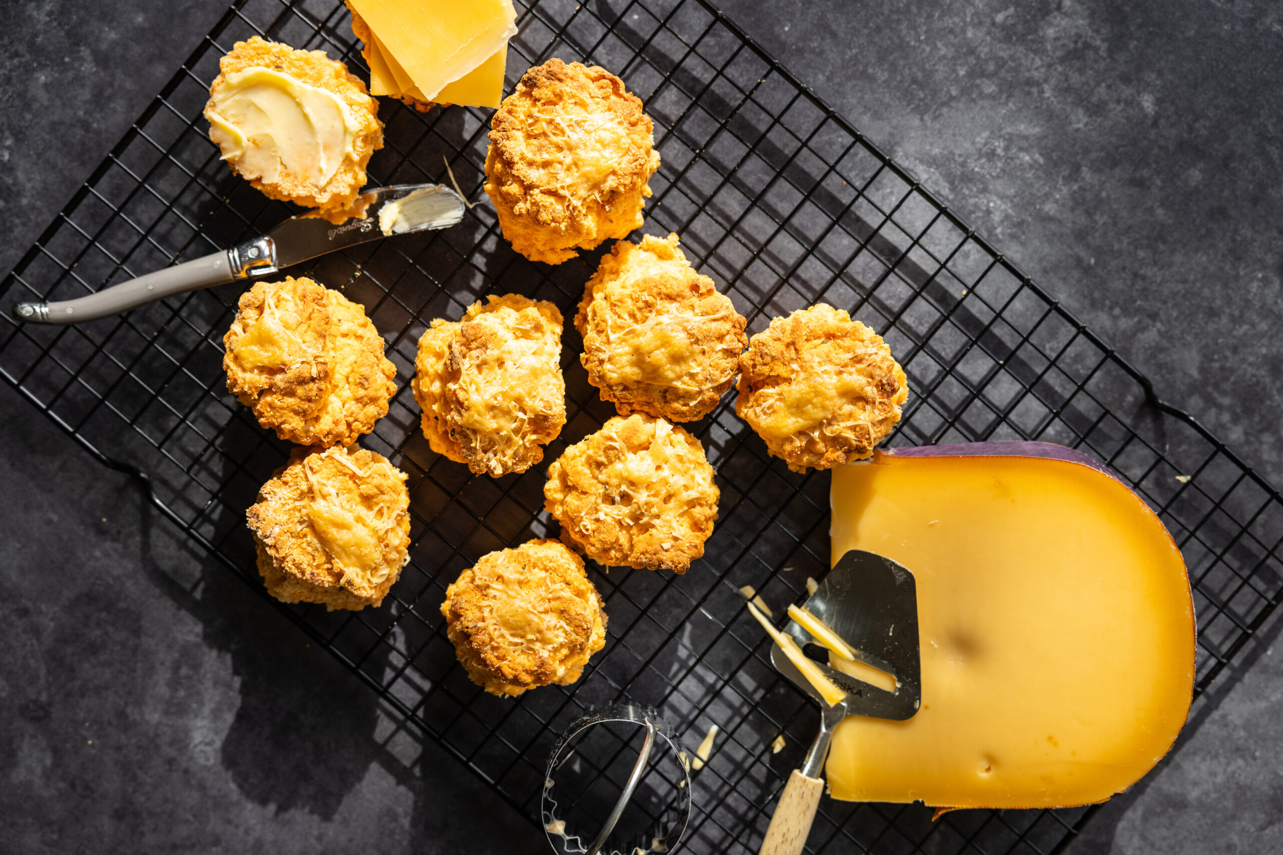 scones met kaas