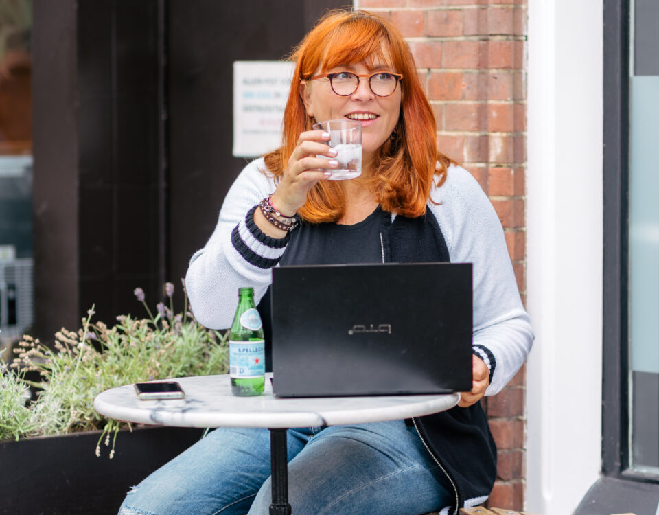 Susan Aretz laptop